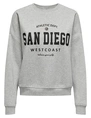 Only ONLSWEAT LIFE L/S CREW O.SIZE STATE 15254183