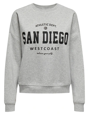 Only ONLSWEAT LIFE L/S CREW O.SIZE STATE 15254183