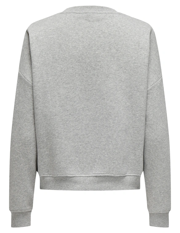 Only ONLSWEAT LIFE L/S CREW O.SIZE STATE 15254183