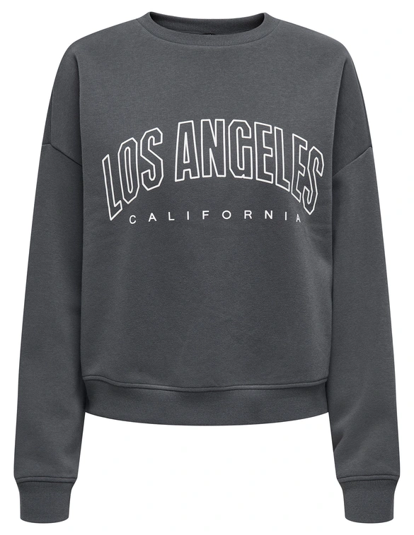 Only ONLSWEAT LIFE L/S CREW O.SIZE STATE 15254183