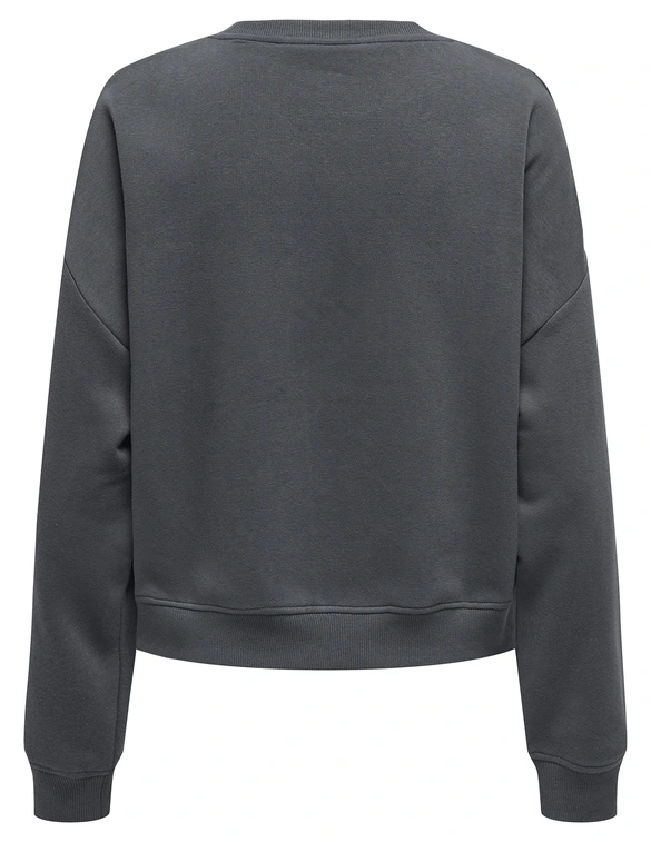 Only ONLSWEAT LIFE L/S CREW O.SIZE STATE 15254183