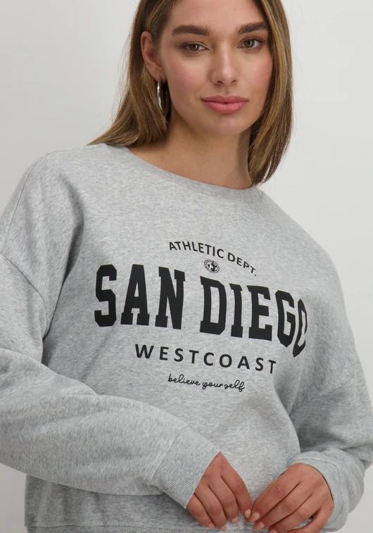 Only ONLSWEAT LIFE L/S CREW O.SIZE STATE 15254183