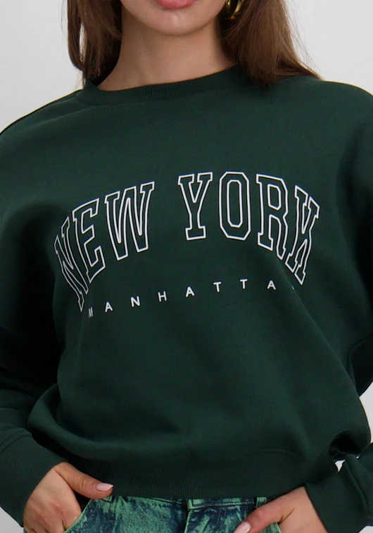 Only ONLSWEAT LIFE L/S CREW O.SIZE STATE 15254183