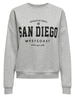 Only ONLSWEAT LIFE L/S CREW O.SIZE STATE 15254183