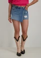 Only ONLTEXAS LIFE REG LB DNM SKORT BJ 15227220