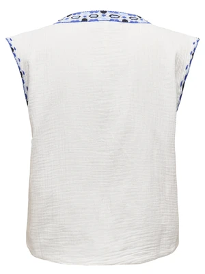 Only ONLTHYRA LIFE SL EMB VEST WVN CS 15320211