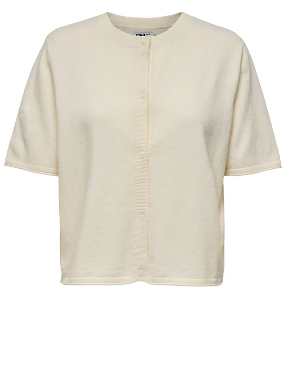 Only ONLTILDA S/S O-NECK CARDIGAN KNT 15357001