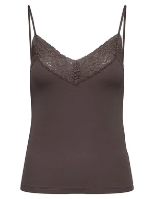 Only ONLTILDE RIB LACE SINGLET JRS 15203792
