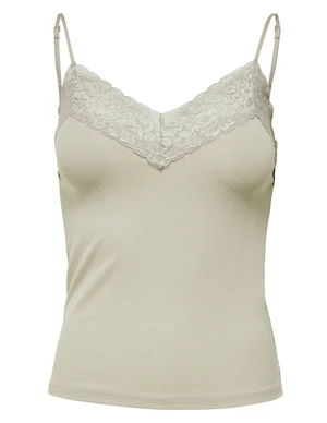 Only ONLTILDE RIB LACE SINGLET JRS 15203792