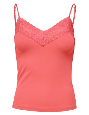 Only ONLTILDE RIB LACE SINGLET JRS 15203792