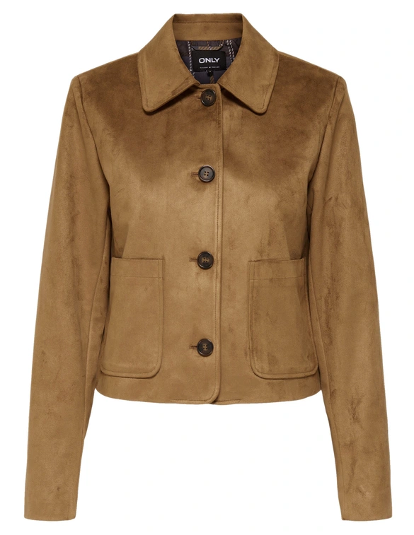 Only ONLTULIP LIFE FAUX SUEDE JACKET OTW 15353152