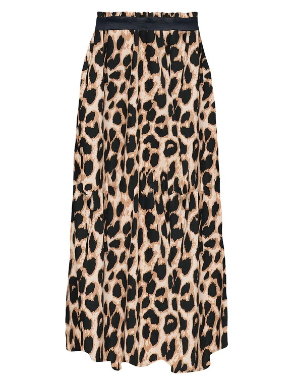 Only ONLVENEDIG AOP LIFE LONG SKIRT WVN 15251761