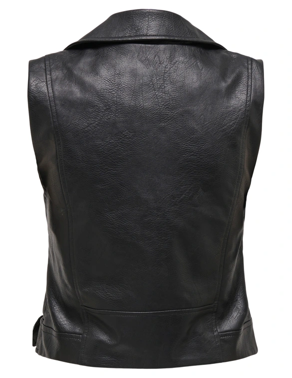 Only ONLVERA FAUX LEATHER WAISTCOAT OTW 15239240