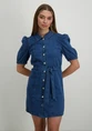 Only ONLVIBBE SS BELT DNM DRESS NOOS 15304123