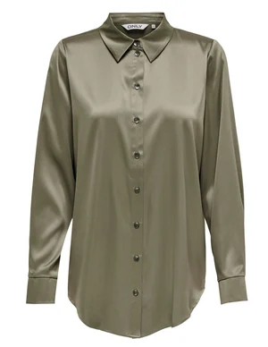 Only ONLVICTORIA LS LOOSE SATIN SHIRT NO 15279352