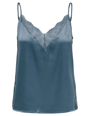 Only ONLVICTORIA SL LACE MIX SINGLET WVN 15287104