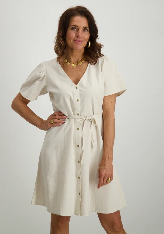 Only ONLVITA LIFE LINEN S/S SHORT DRESS 15317914