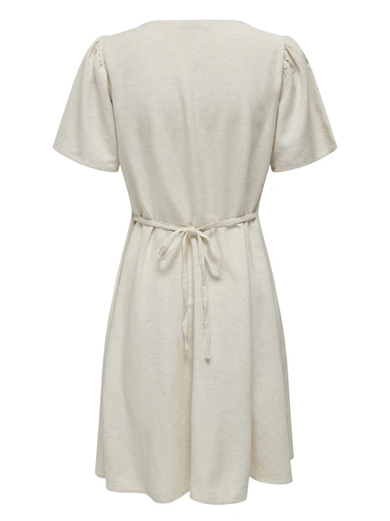 Only ONLVITA LIFE LINEN S/S SHORT DRESS 15317914