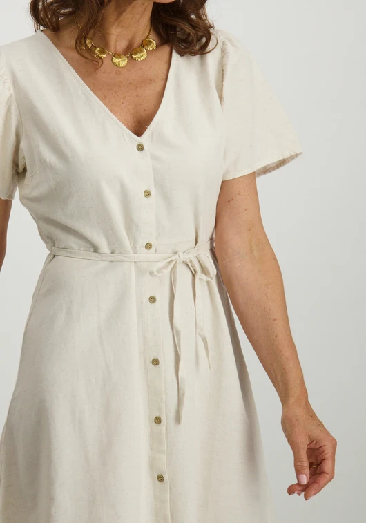 Only ONLVITA LIFE LINEN S/S SHORT DRESS 15317914