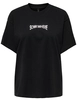 Only ONLWENDY LIFE S/S TEXT DETAIL TOP J 15343922