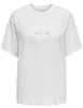 Only ONLWENDY LIFE S/S TEXT DETAIL TOP J 15343922