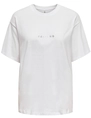 Only ONLWENDY LIFE S/S TEXT DETAIL TOP J 15343922