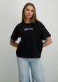Only ONLWENDY LIFE S/S TEXT DETAIL TOP J 15343922