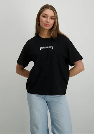 Only ONLWENDY LIFE S/S TEXT DETAIL TOP J 15343922