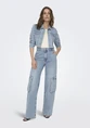 Only ONLWONDER LS CROPPED DNM JACKET GUA 15256098