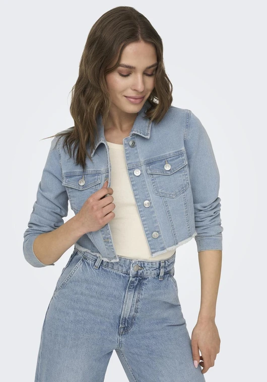 Only ONLWONDER LS CROPPED DNM JACKET GUA 15256098