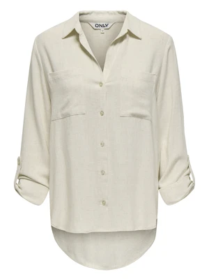 Only ONLYASMIN-SIESTA LS LINEN BL SHIRT 15349102