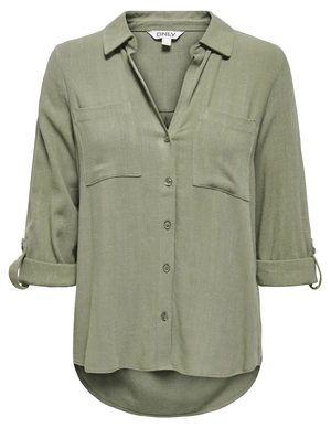 Only ONLYASMIN-SIESTA LS LINEN BL SHIRT 15349102