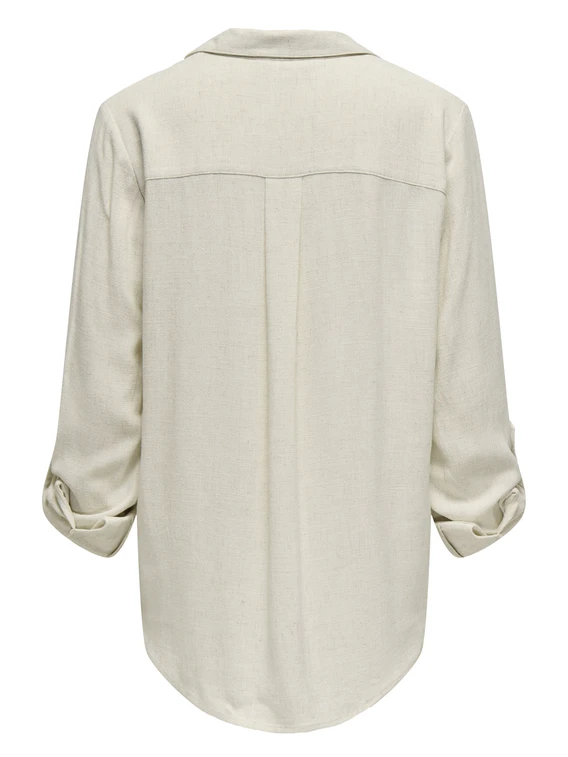 Only ONLYASMIN-SIESTA LS LINEN BL SHIRT 15349102