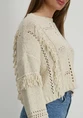 Only ONLYRSA LIFE LS FRINGE O-NECK CC KN 15339645