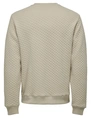 ONLY & SONS ONSADLER REG QUILT CREW NECK SWEAT 22030616