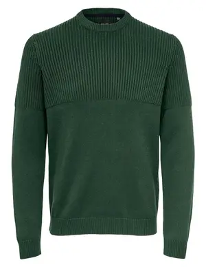 ONLY & SONS ONSAL LIFE REG 7 CREW KNIT BF 22024031