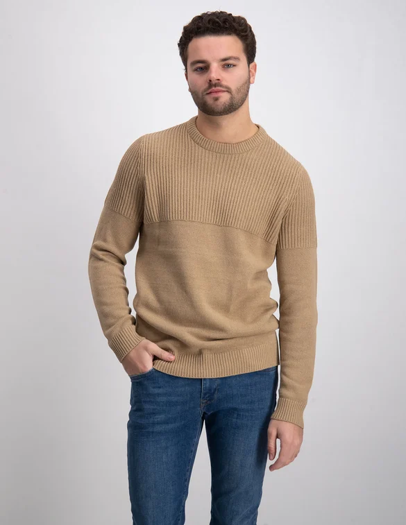 ONLY & SONS ONSAL LIFE REG 7 CREW KNIT BF 22024031