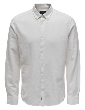 ONLY & SONS ONSARLO LS HRB LINEN SHIRT 22021623