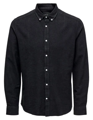 ONLY & SONS ONSARLO LS HRB LINEN SHIRT 22021623