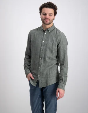 ONLY & SONS ONSARLO LS HRB LINEN SHIRT 22021623