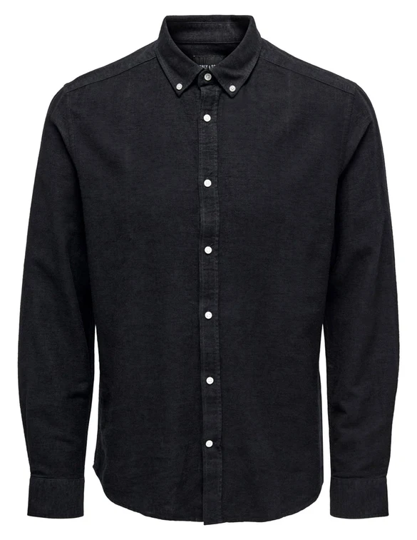 ONLY & SONS ONSARLO LS HRB LINEN SHIRT 22021623