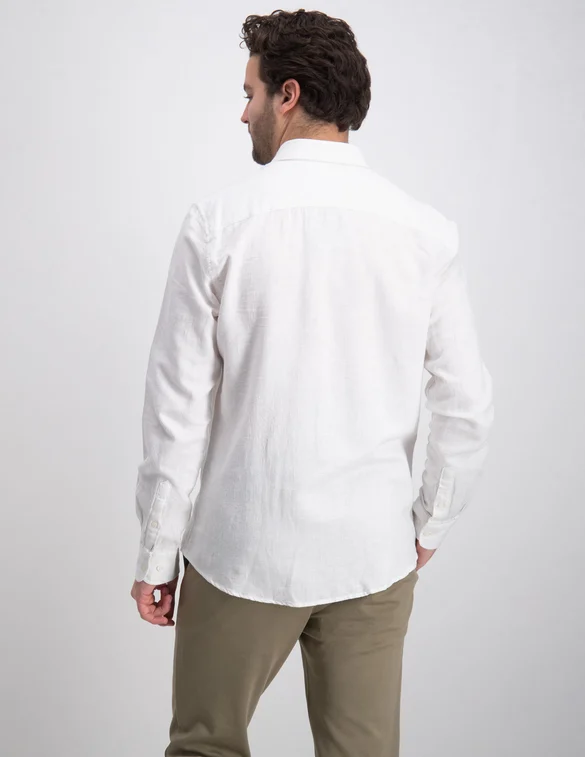 ONLY & SONS ONSARLO LS HRB LINEN SHIRT 22021623