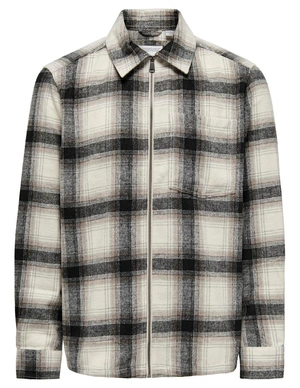 ONLY & SONS ONSAUSTIN WOOL ZIP OVERSHIRT NOOS 22029772