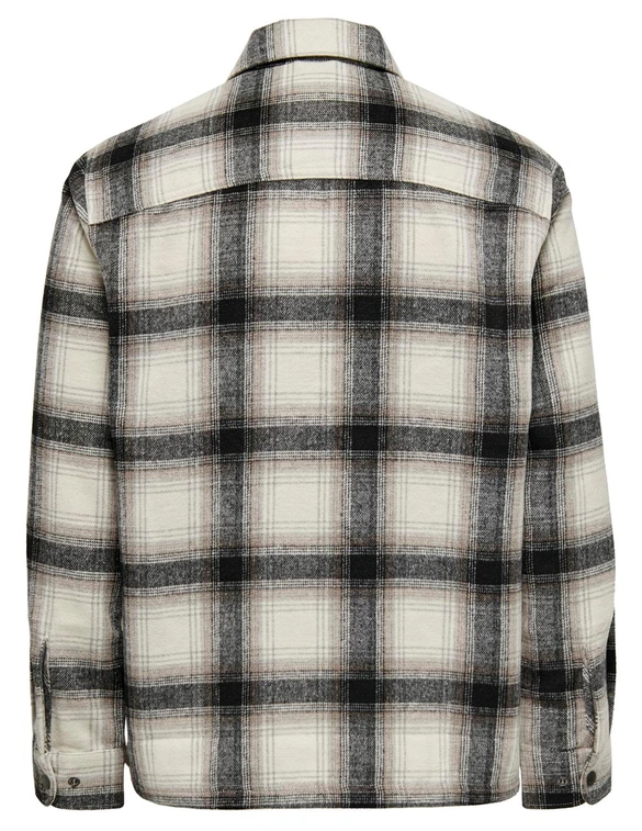 ONLY & SONS ONSAUSTIN WOOL ZIP OVERSHIRT NOOS 22029772