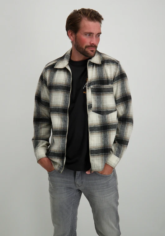 ONLY & SONS ONSAUSTIN WOOL ZIP OVERSHIRT NOOS 22029772