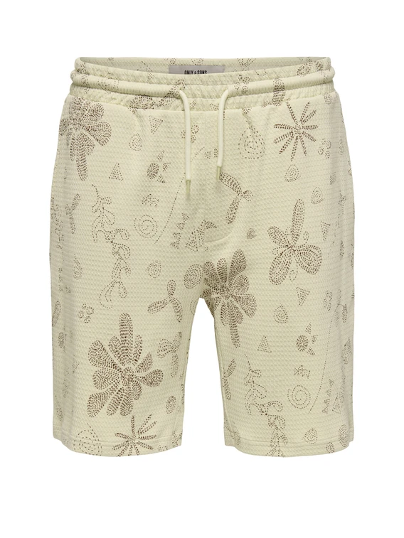 ONLY & SONS ONSBAGGIO AOP RLX. L SHORTS 22034085
