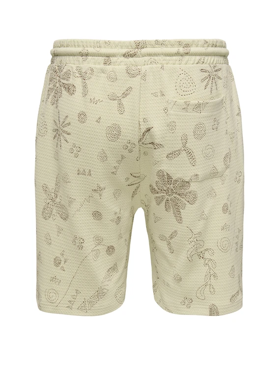 ONLY & SONS ONSBAGGIO AOP RLX. L SHORTS 22034085