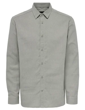 ONLY & SONS ONSBAIN REG STRUC MELANGE LS SHIRT 22023960