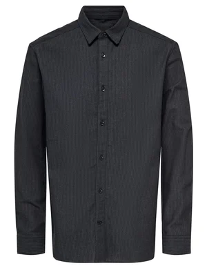ONLY & SONS ONSBAIN REG STRUC MELANGE LS SHIRT 22023960