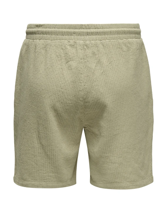 ONLY & SONS ONSBERTIL WAFFLE SHORTS 22032055